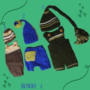 3 PC Newborn Photography Props